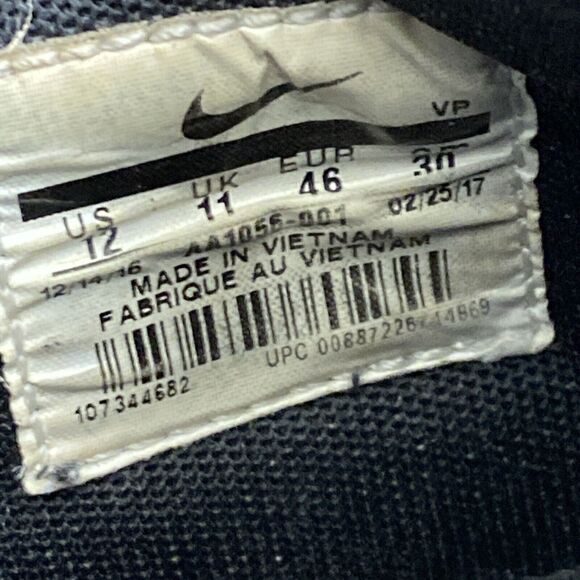 Size 12 - Nike Dunk Low SB Black Gum